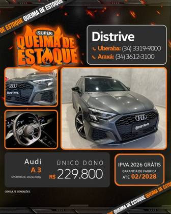 AUDI A3 2.0 40 TFSI MHEV SPORTBACK PERFORMANCE BLACK S-TRONIC AUDI A3 2.0 40 TFSI MHEV SPORTBACK PERFORMANCE BLACK S-TRONIC